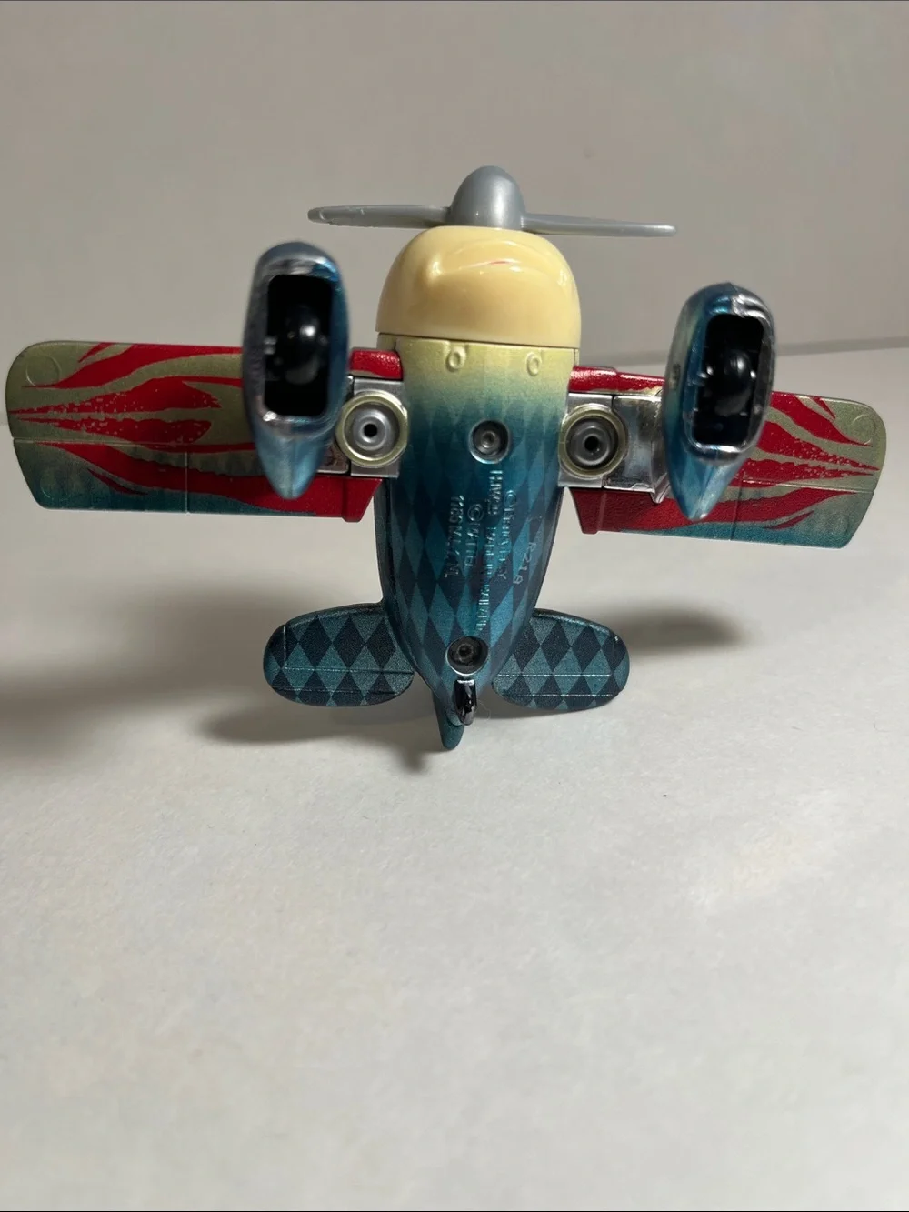 Disney Pixar Cars On The Road Circus Stunt Bi-plane DieCast